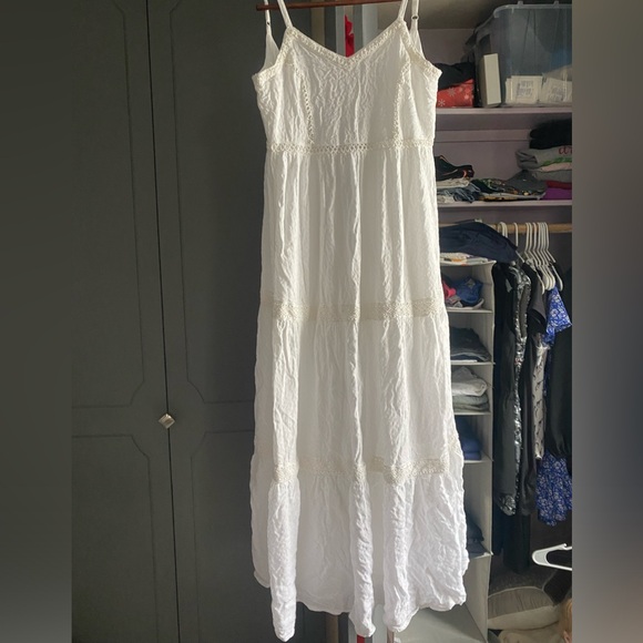 White boho dress - Picture 1 of 2